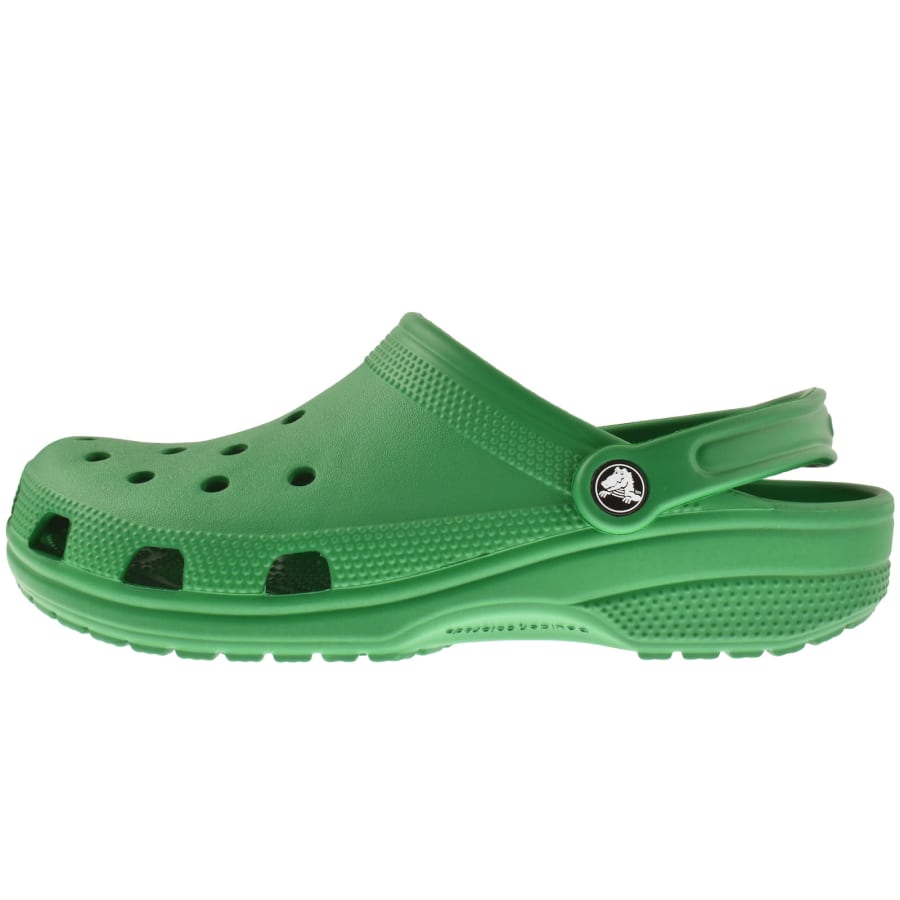 Green and blue crocs clearance